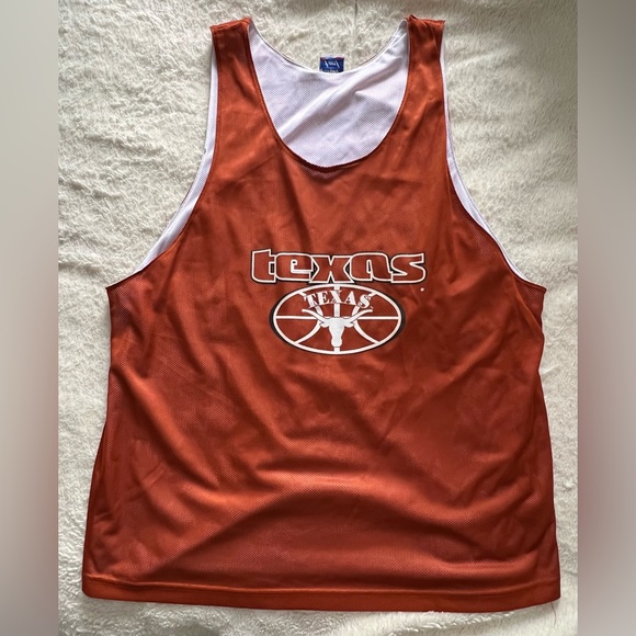 Texas Longhorns Vintage Basketball Practice Jersey - Picture 1 of 6